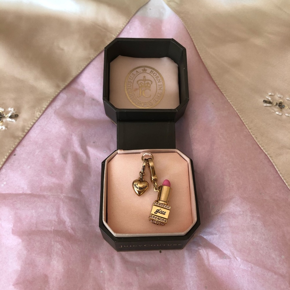 Bundle Juicy Couture Charms- Lipstick & Heart